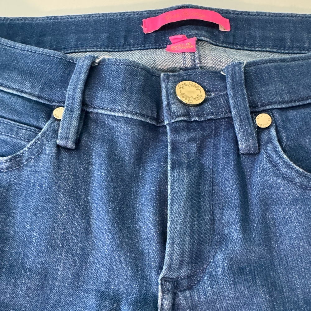 Lilly Pulitzer South Ocean Braided Side Jeans - Picture 8 of 12